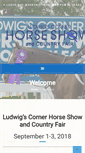 Mobile Screenshot of ludwigshorseshow.com